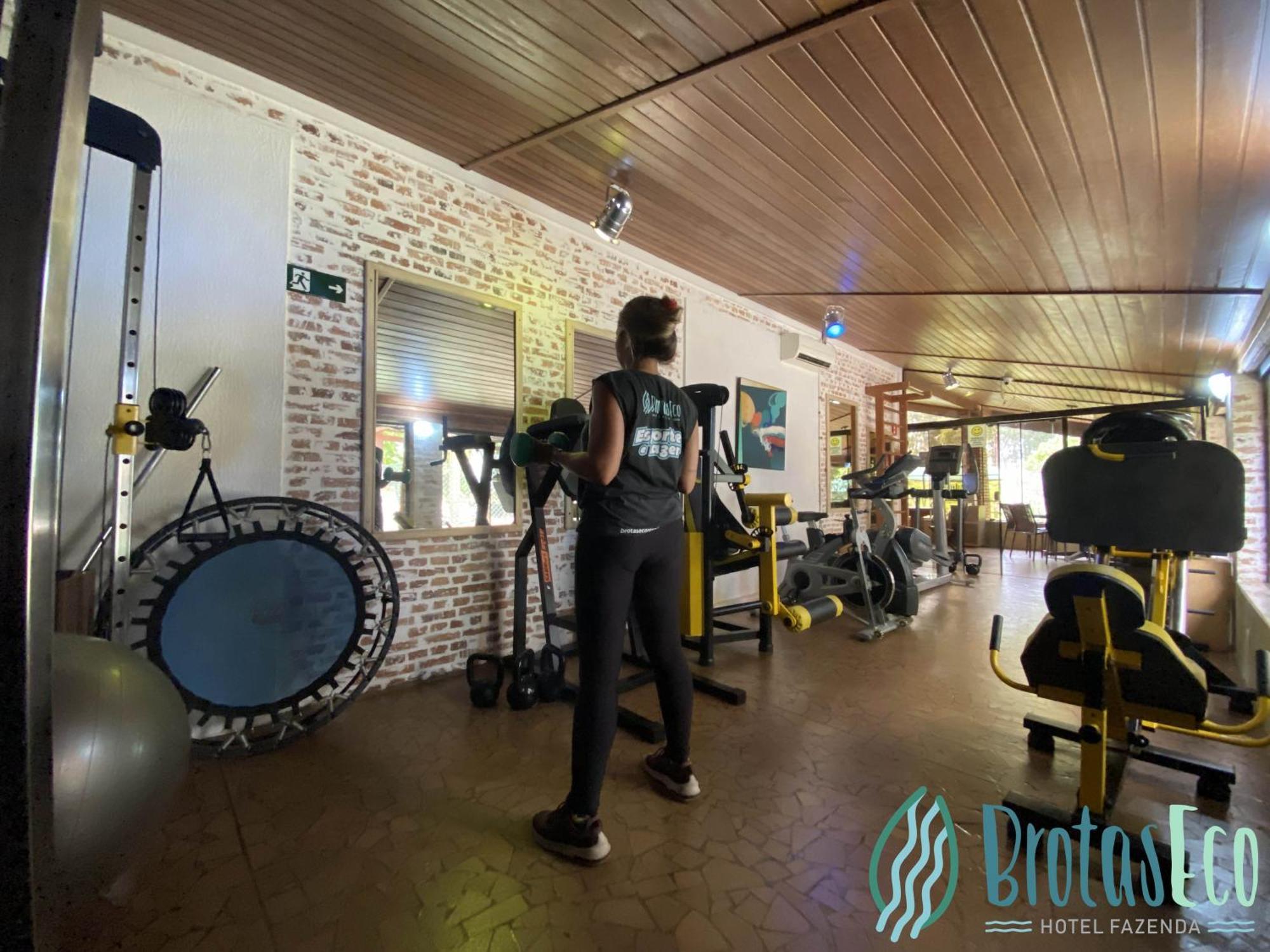 Brotas Eco Hotel Fazenda Bagian luar foto